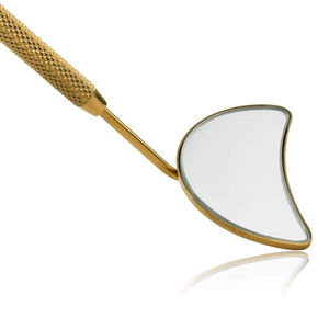 Espejo de Pared de Acero Inoxidable para Extensión de Pestañas, Precio al por Mayor, Embalaje Personalizado, Individual, Chapado en Oro - Product Image 4