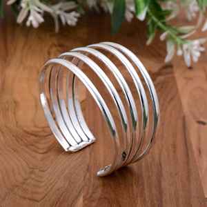 Multiple Wire <b>Boho</b> Fashion Cuff for <b>Bracelet</b> Adjustable Hand for <b>Bracelet</b> with Wires Birthday Gift Idea - Product Image 2