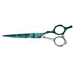 Tijeras de Pelo Profesionales Personalizadas con Logotipo, para Diestros, Ligeras, Duraderas, Reutilizables, de Mango Mediano, Afiladas, de Acero Inoxidable 440C - Product Image 3