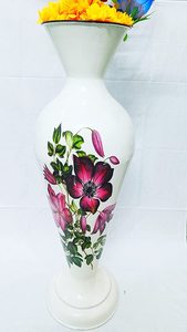 Florero de aluminio con acabado de latón, jarrones de Metal hechos en India, de alta calidad, superventas - Product Image 5