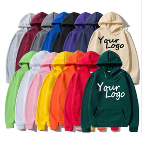 Sweat-shirt à capuche épais pour hommes, 100% coton, avec impression de logo, tissage tricoté, style BD - Product Image 3