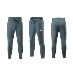 Pantalon de survêtement en toile athlétique décontracté pour hommes Gym Joggers Workout Training Pants Fashion Sportswear Confortable Fit for Daily Wear - Product Image 3