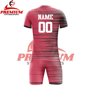 Ensemble de vêtements de football sur mesure en gros, nouveaux designs, maillots de football pour hommes, maillots de football en polyester à séchage rapide et bon marché - Product Image 4