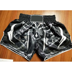 กางเกงมวยผสมแบบยูนิเซ็กซ์ รุ่นใหม่ล่าสุด สไตล์ลำลอง เอวยางยืด ความยาวปานกลาง ลายเรียบ รับผลิตแบรนด์ส่วนตัว แห้งเร็ว - Product Image 1