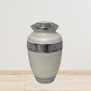 Handmade <b>Large</b> <b>Urns</b> For Human Ashes Funeral Supplies Metal <b>Urn</b> Cremation Handicraft In India With Top Quality - Product Image 5