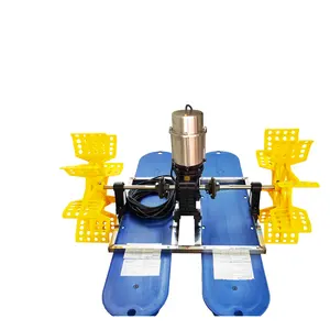 Best quality1HP Paddle Wheel Aerator Aeration machines Stainless Steel 2 impellers agricultural machinery equipment