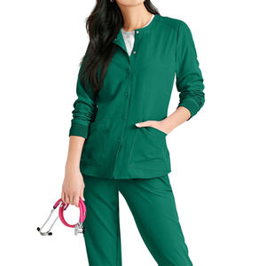 Customize Medical Scrubs Nursing <b>Jacket</b> Jogger Nurse Hospital Uniform <b>Woman</b> Top Scrub Suit Scrubs Uniforms Sets - Product Image 3