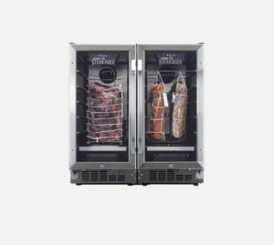 ACHETEZ MAINTENANT! Réfrigérateur commercial de maturation à sec avec contrôle d'humidité intégré, 2 portes et 2 étagères - Réfrigérateur de maturation de viande - Product Image 4