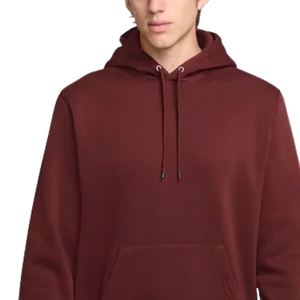 Sweat à capuche en molleton de coton pour homme, pull d'hiver, décontracté, uni, à capuche, manches longues, streetwear, couleur unie, vente en gros personnalisée - Product Image 3