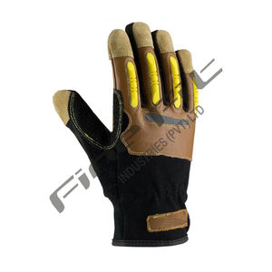 Gants de sécurité en cuir durables sur mesure vente en gros directe d'usine gants de mécanicien tactique équipement confortable haute performance - Product Image 5