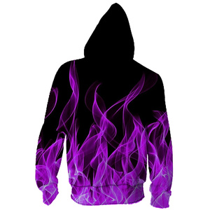 <b>Men's</b> Customized Logo Sublimated Solid Hooded Winter Hoodies-High Quality 100% Polyester 480g Knitted Breathable Quick Dry - Product Image 3