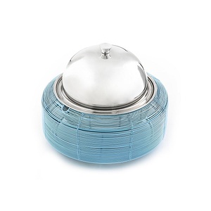 Plat de service en acier inoxydable et en fer en vrac pour restaurant et hôtel vaisselle casserole plat de service - Product Image 1