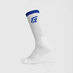 Chaussettes mi-mollet EnduraFlex respirantes à motif sportif personnalisable, tricotées pour le quotidien, pour enfants, idéales pour le cyclisme en automne - Product Image 1