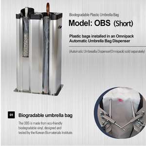 [ECO-OBS] Envoltura para Paraguas, Tecnología de Dispensación de una Sola Bolsa para Prevenir Caídas, Diseño Duradero de Seguridad para el Suelo, Envoltura Automática - Product Image 4