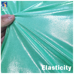 Populaire A081-1 Amérique 95 Polyester 5 Spandex Feuille Brillant Stretch Tricot <span class=keywords><strong>Lurex</strong></span> Tissu Scène Costume Danse Jupe Tissu - Product Image 5