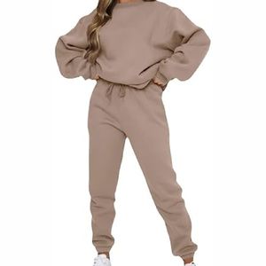 Nuevo Conjunto Deportivo Informal de Invierno 2025 para Mujer, con Capucha, Transpirable, Grueso, Estampado, con Pantalones, Tallas Grandes - Product Image 1