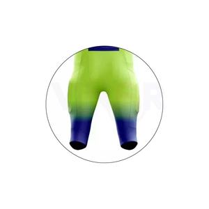 Venta al por mayor 2025 personalizado 100% poliéster fútbol americano Jersey transpirable uniforme con mangas cortas servicio OEM - Product Image 5