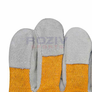 ถุงมือนิรภัยหนังคุณภาพพรีเมียมพร้อมสายรัดข้อมือกันลื่นและปรับได้สำหรับผู้ใหญ่-สั่งซื้อจำนวนมาก - Product Image 5