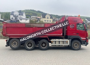 Camion benne Volvo FMX 500 d'occasion 2014 à vendre, Euro 3 Diesel, conduite à gauche, benne basculante lourde, poids lourd diesel - Product Image 3