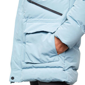 Meilleure vente Veste matelassée de couleur unie sur mesure de haute qualité à capuche pour hommes pour l'hiver en extérieur - Product Image 2