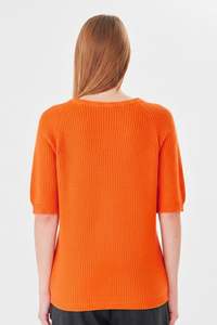 Suéter de Punto para Mujer, 100% Algodón Orgánico, Holgado, Transpirable, Suave y Cálido - Product Image 4