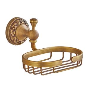 Jabonera de Pared de Latón Antiguo, Patrón Metálico en Relieve, Estilo Vintage, Disponible a Precios de Mayoreo - Product Image 6