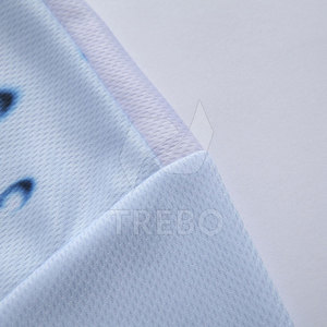 Entrega rápida Logotipo personalizado Impreso Sublimación Camiseta Poliéster/Tela de algodón Secado rápido Transpirable Alta calidad al por mayor - Product Image 4
