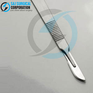 Poignée de scalpel légère manuelle en acier de dernière conception de service d'OEM Offre Spéciale l'usage de chirurgie générale - Product Image 6