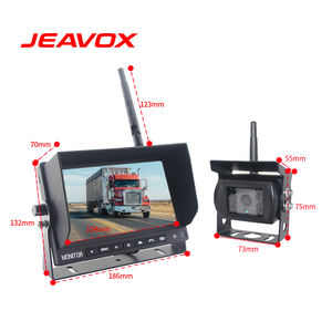 การส่งผ่าน <span class=keywords><strong>AV</strong></span> แบบไร้สาย7 "Quad Screen 4 1080P กล้องความคุ้มครอง360องศาจุดบอด DVR - Product Image 3