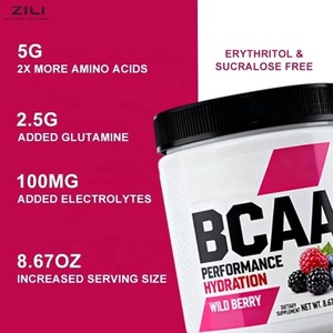 OEM 女性用BCAAパウダー 2:1:1 コラーゲン・ビオチン配合 |   7g BCAA リーンマッスルトーニング シュガーフリー 非遺伝子組み換え GMP認証 プライベートラベル - Product Image 3