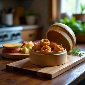 ถาดเสิร์ฟชีสและของหวานไม้สุดหรู ทนความร้อน ใช้กับเตาอบและเครื่องล้างจานได้ ผลิตด้วยมือ เป็นมิตรต่อสิ่งแวดล้อม เหมาะสำหรับใช้ในครัว ร้านเบเกอรี่ คาเฟ่ และใช้ในบ้าน - Product Image 3