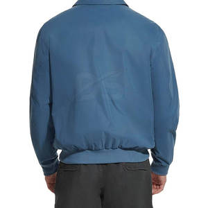 Chaqueta Bomber de Poliéster/Nailon para Hombre, Invierno 2025, Casual, Holgada, con Logotipo Frontal, Alta Calidad - Product Image 3