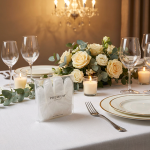 ถุงมือแบบใช้แล้วทิ้ง Kangle ความหนาปานกลาง ผลิตจากพลาสติก PE ปราศจากแป้ง บรรจุ 50 ชิ้นต่อแพ็ค สำหรับใช้ในครัวเรือน แปรรูปอาหาร กันน้ำ กันน้ำมัน - Product Image 2