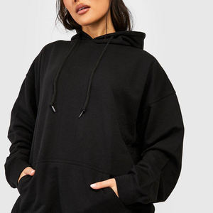 Fabrication de sweats à capuche personnalisés pour hommes grande taille, sweats à capuche en molleton 600 GSM, sweats à capuche unisexes pour femmes, sweats à capuche surdimensionnés unis - Product Image 2