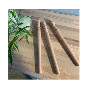 Customized Acacia Wooden Oats <b>Spurtle</b> Porridge <b>Spurtle</b> Traditional Custom Modern Wood Scottish Porridge - Product Image 2