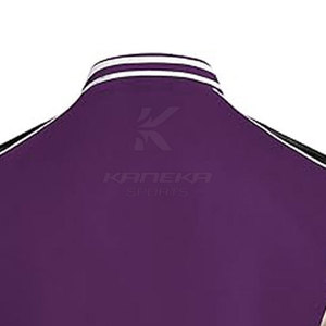 Veste Letterman pour homme, décontractée, chaude, écologique, respirante, col montant, logo sur le devant, pour l'hiver, usage quotidien - Product Image 5