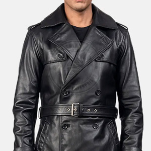 Abrigo de Cuero para Hombre de Alta Calidad al por Mayor, Color Sólido, Transpirable, Colores y Tallas Personalizables, Servicio OEM, Hecho en Pakistán - Product Image 6