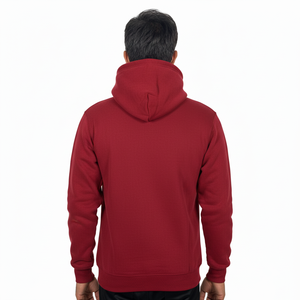 Sudadera con Capucha de Algodón Extra Suave, Corte Holgado, Personalizada, en Colores Claros para Hombre, Oferta Especial - Product Image 2