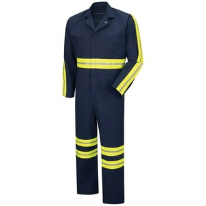 Mezcla de algodón de alta calidad personalizada resistente al fuego de manga larga en general duradero bombero ropa de trabajo orientada a la seguridad - Product Image 4