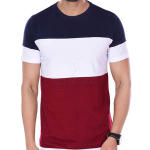 Diseño único cómodo con bajo MOQ Pakistán hecho 100% algodón camiseta de verano para hombres - Product Image 1