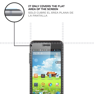 ANTISHOCK สำหรับ ZTE V889S ฟิล์มกันรอยหน้าจอ ฝาครอบโทรศัพท์มือถือที่ทนทานและดูดซับแรงกระแทก - Product Image 4