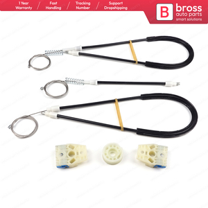 BWR782 Power <b>Window</b> <b>Regulator</b> Repair Set Left for Golf MK5 A5 1K 1K1 2003-2009 3 Door Hatchback Coupe 1K3837461 Bross Auto Parts - Product Image 5