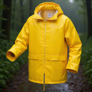 Veste de pluie jaune CRAFTLAND Herning élégante et fonctionnelle pour toutes les conditions météorologiques - Product Image 3