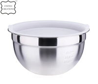 Vente en gros de bols à salade avec lavabo en acier inoxydable vaisselle personnalisée ensemble de bols de service en verre et métal pour le riz Occasions
