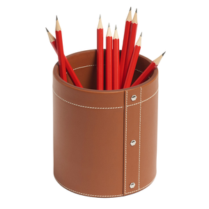 Lápiz personalizado titular taza personalizada de cuero PU titular de la pluma - Product Image 4
