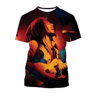 T-shirt de haute qualité 100% coton chemise drôle amis imprimer T-shirt belle chemise été col ample T-shirt hommes sauve - Product Image 3