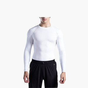 OEM ODM Men <b>Long</b> <b>Sleeve</b> Compression Breathable Quick Dry Eco-Friendly <b>Base</b> <b>Layer</b> Shirt Custom Brand Sportswear Wholesale Bulk - Product Image 1