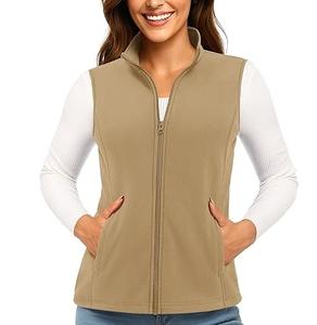 Veste sans manches en toile enduite de polyester imperméable, style streetwear, multi-poches, fermeture éclair, vente en gros OEM ODM personnalisée - Product Image 1