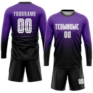 HOSTARON Kits de entrenamiento de equipo sublimados con logotipo personalizado Pantalones cortos Camisa Conjuntos completos Uniformes Camisetas de fútbol Camiseta de fútbol para hombres - Product Image 4