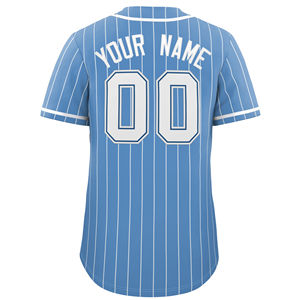 Jersey de béisbol de talla grande de calidad superior, material de poliéster transpirable con impresión por sublimación personalizada, ropa suave - Product Image 2